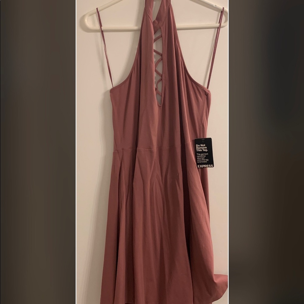 Express halter dress